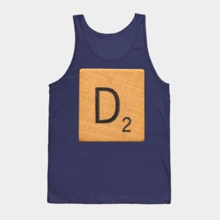 Scrabble Tile 'D' Tank Top